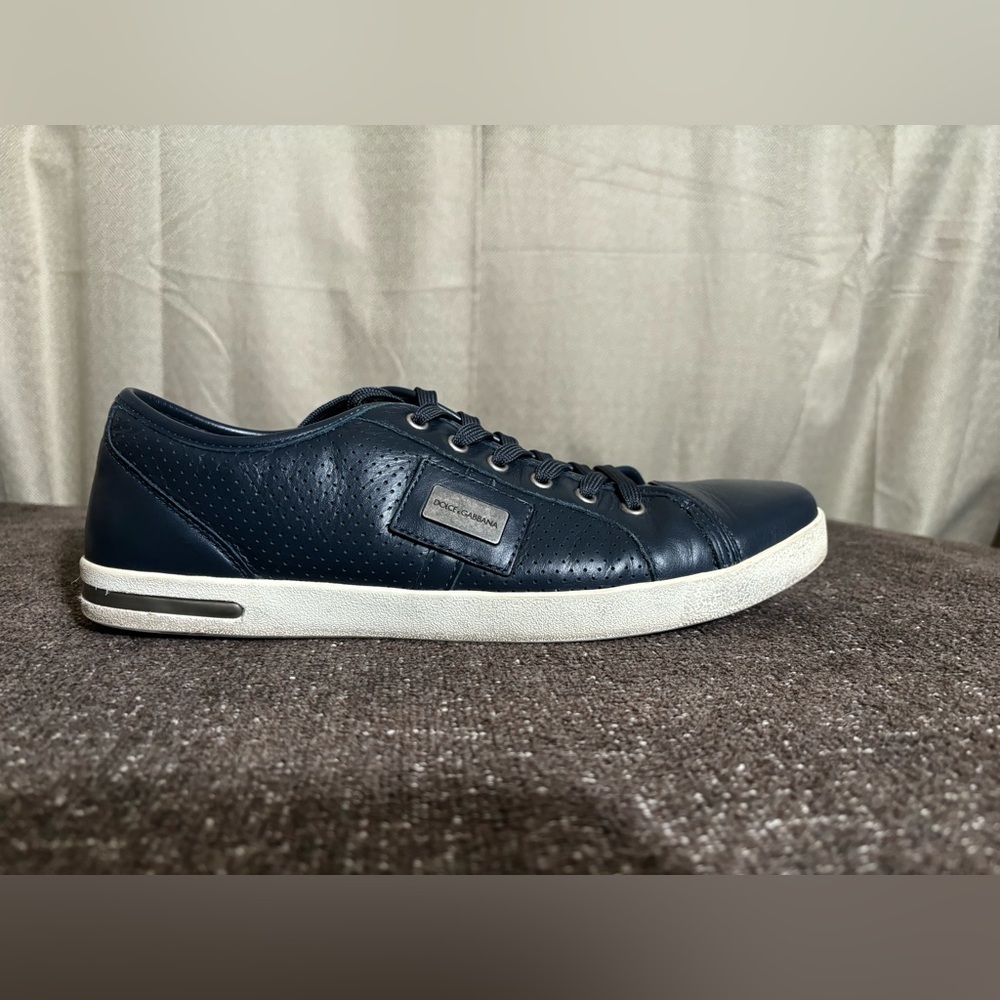 Dolce & Gabbana Blue Sneakers CS0900 Size 9